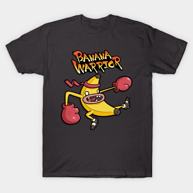 Banana Warrior! T-Shirt by Zach James Games